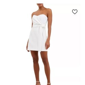 French Connection Whisper Strapless Mini Dress